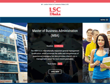 Tablet Screenshot of lscdhaka.org